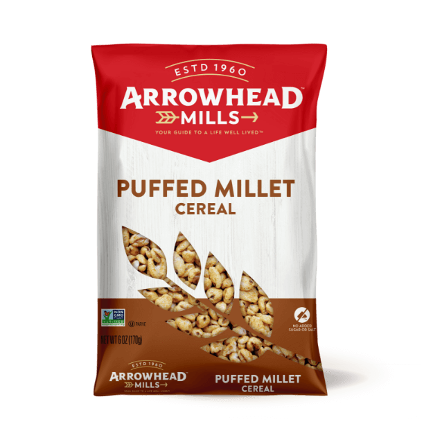 Arrowhead Mills Puffed Millet Cereal Arrowheadmills
