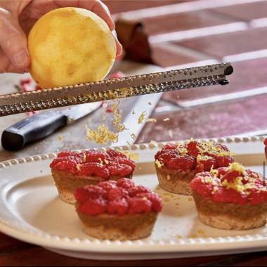 instagram image of raspberry tarts made with arrowhead mills products