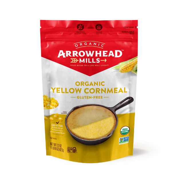 Arrowhead Mills Organic Gluten Free Yellow Cornmeal