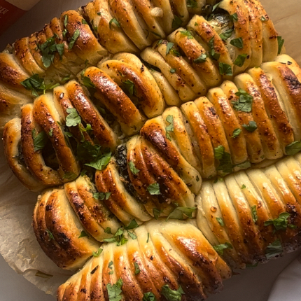Spinach Artichoke Stuffed Bread