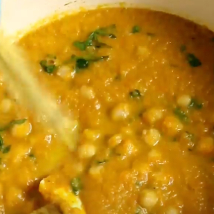 Spiced Chickpea Soup
