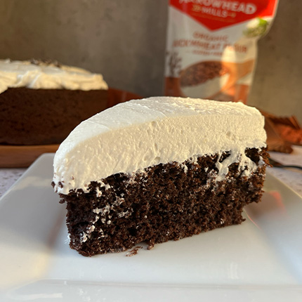 Chocolate Buckwheat Cake  